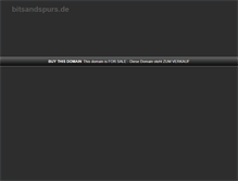 Tablet Screenshot of bitsandspurs.de